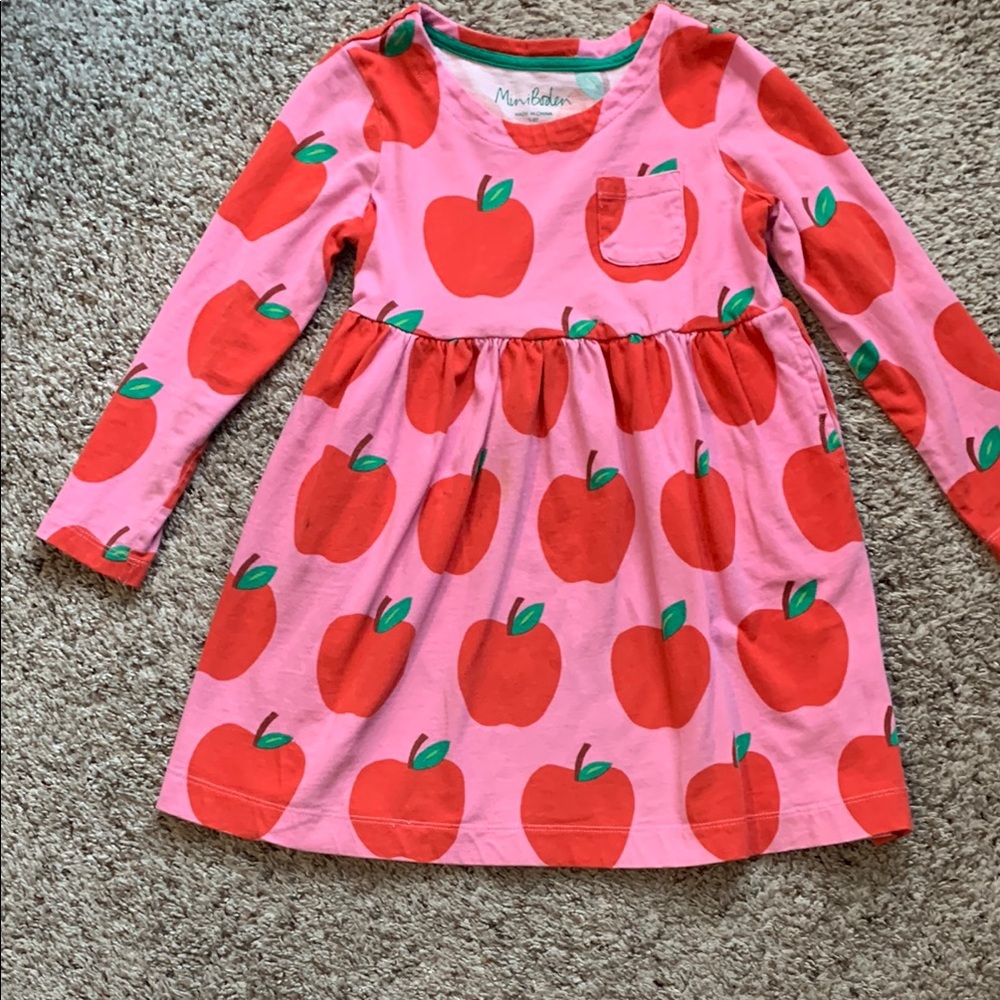 Mini Boden long sleeve dress size 5-6